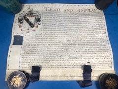 George III Grant of Arms for ‘Langley Gravenor’