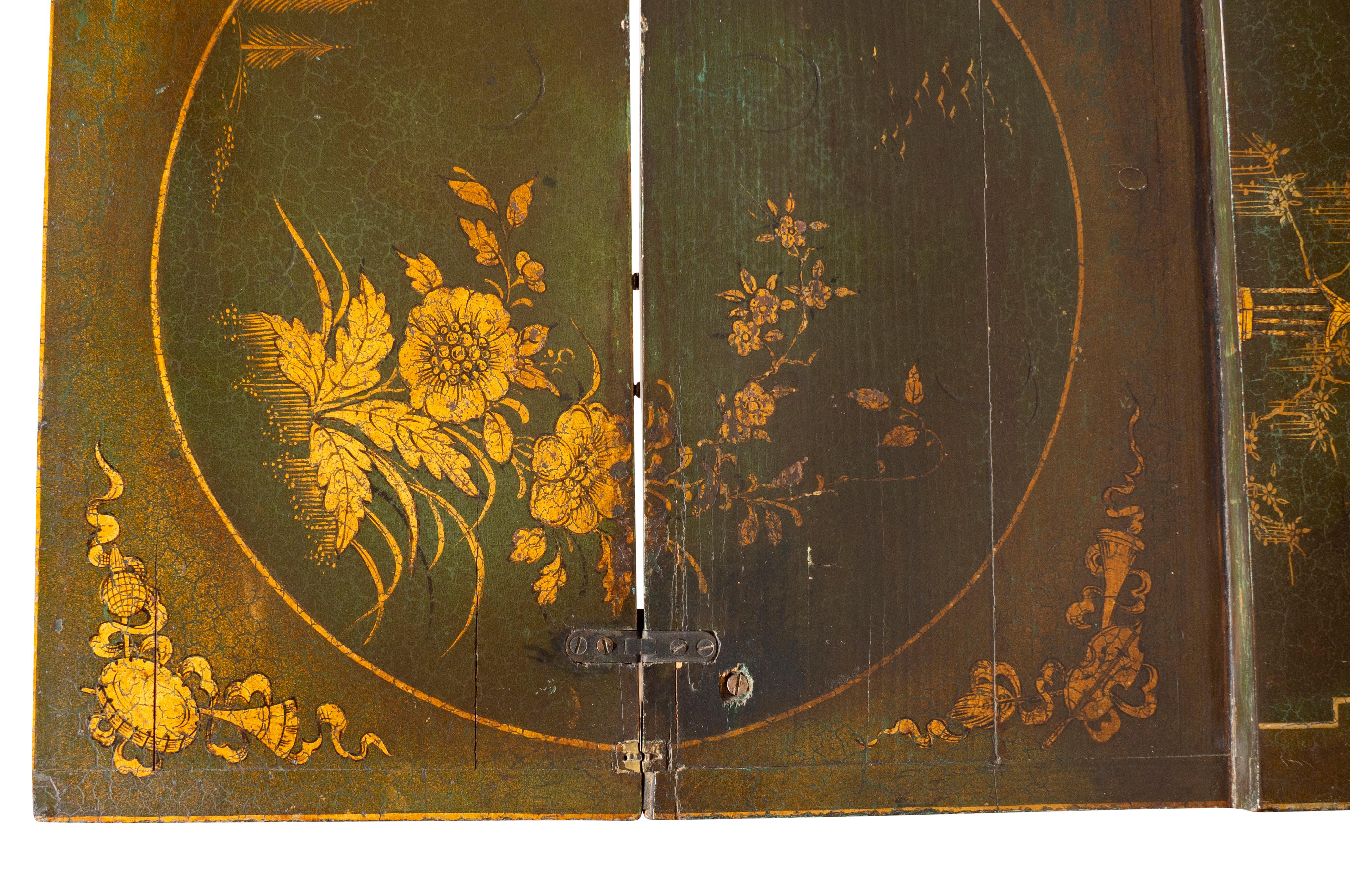George III Green Japanned Table For Sale 13