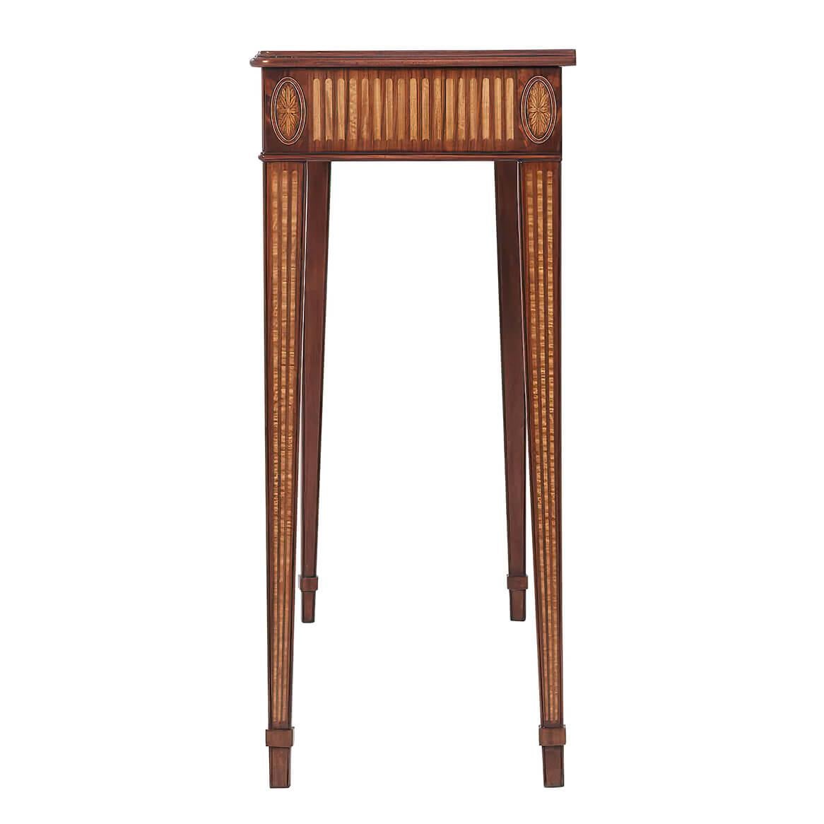 George III Inlaid Console Table In New Condition In Westwood, NJ