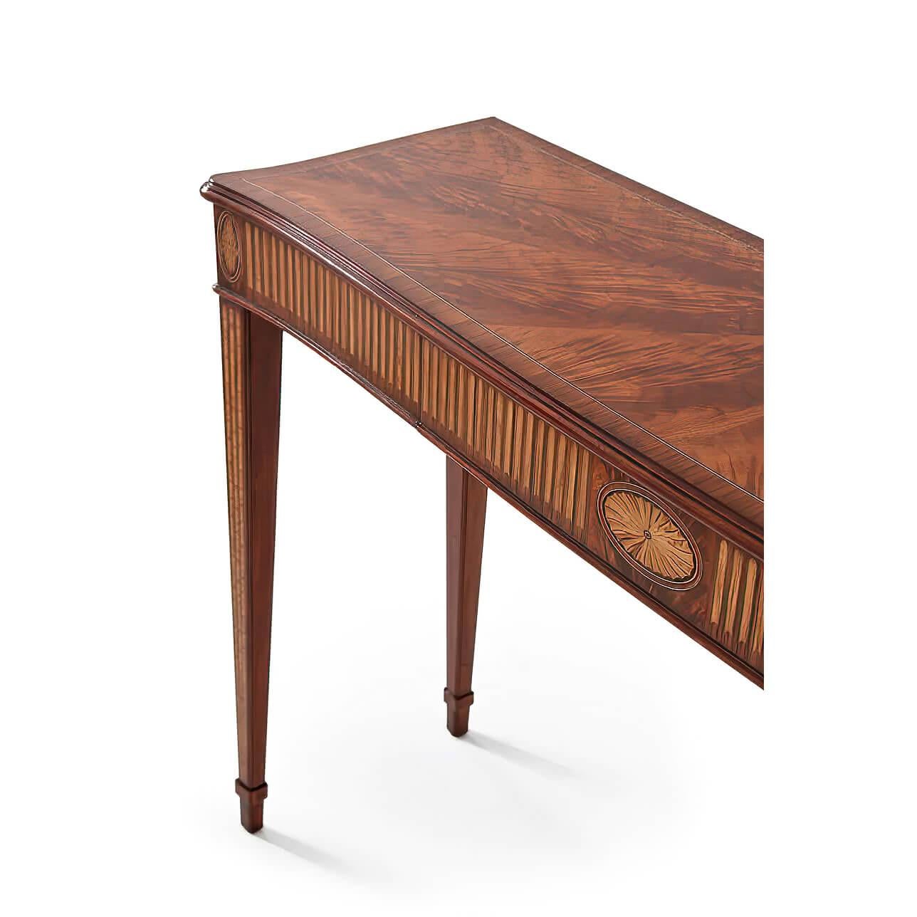 Contemporary George III Inlaid Console Table