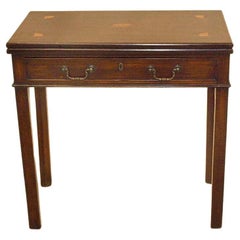 Mesa de juego con incrustaciones Jorge III