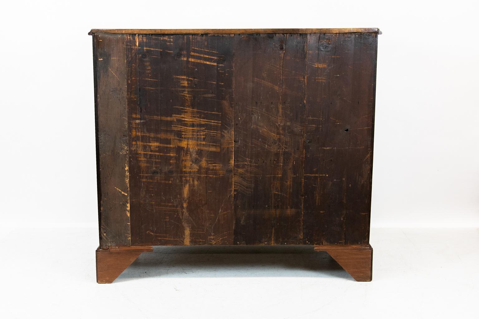 George III Inlaid Mahogany Chest For Sale 7
