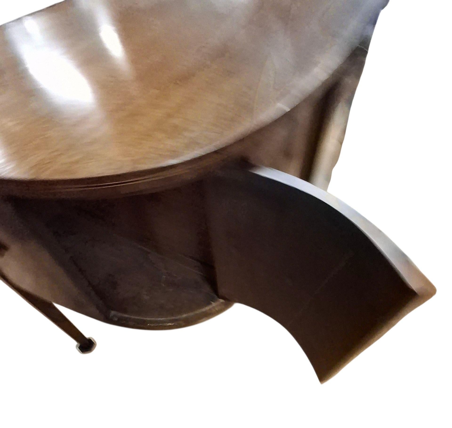 Credenza Demi-Lune in mogano intarsiato di Giorgio III in vendita 9
