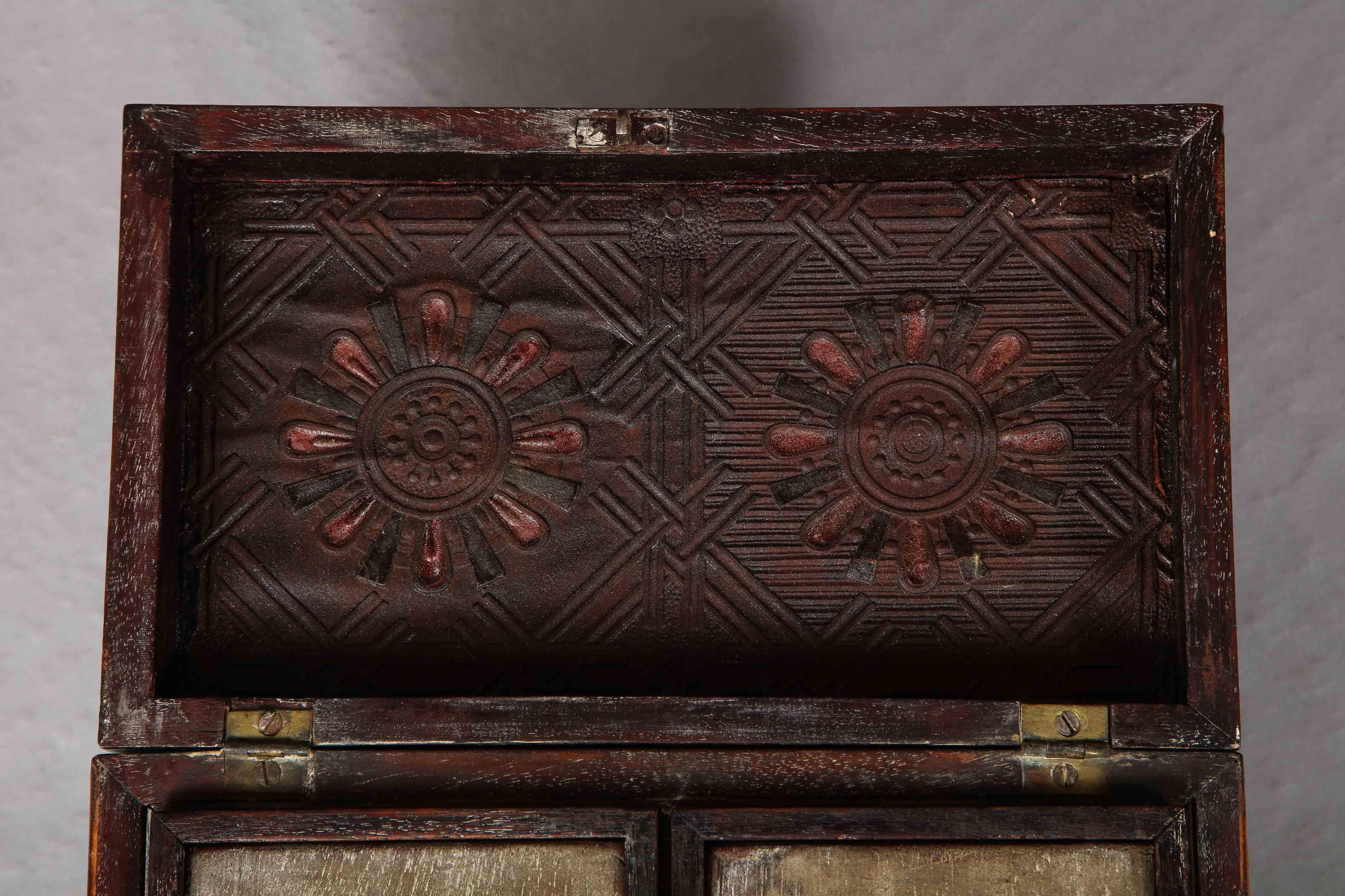 George III Inlaid Tea Caddy 6