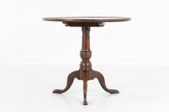 George III Inlaid Tripod Table