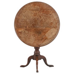 George III Inlaid Tripod Table