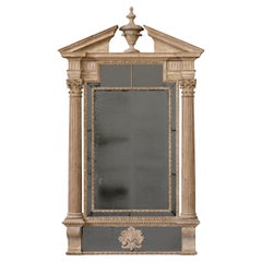 George III Irish Carved Pine Mirror, Attributed to Francis & John Booker, c.1775