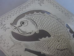 George III Irish Serving Slice Made in Dublin by R. Sawyer, 1813