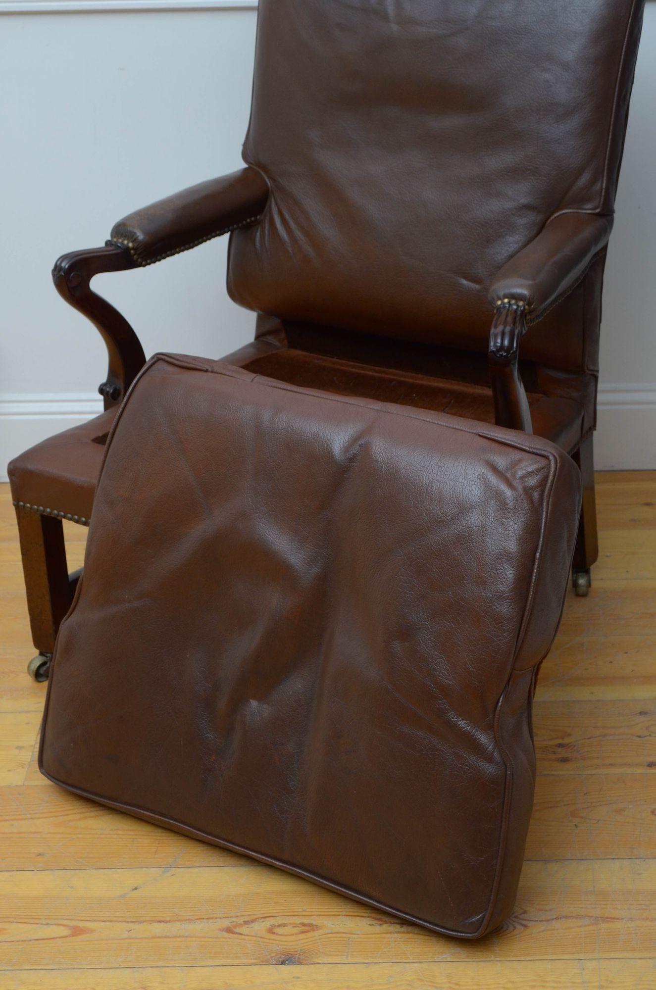 George III Library Chair Armchair For Sale 6