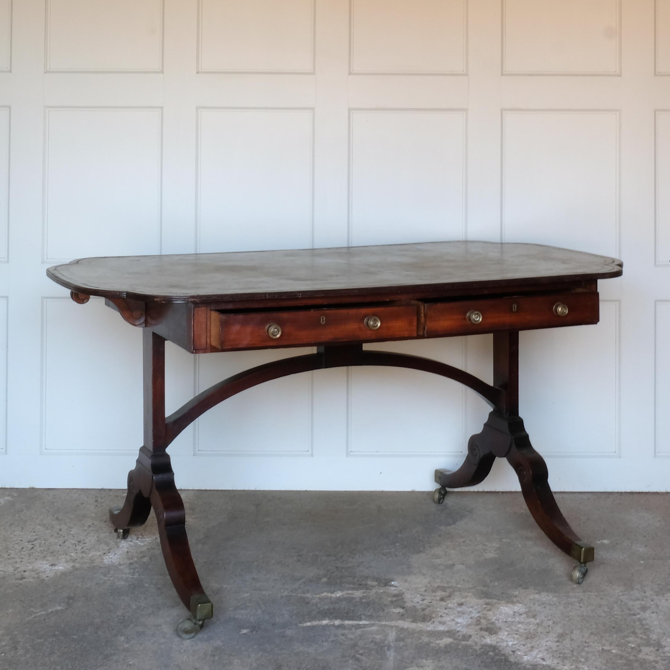 George III Library Table For Sale 3