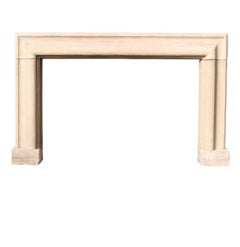 George III Limestone Bolection Fire Mantel