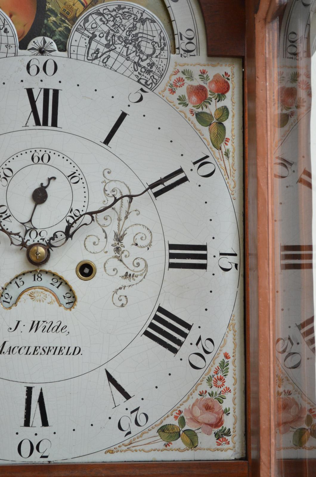 George III Longcase Clock by J. Wilde, Macclesfield 3