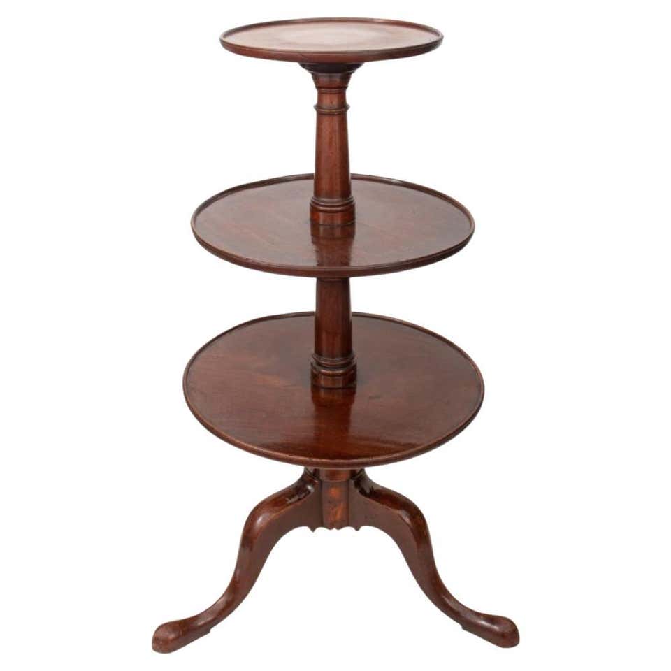 3 Tier Stackable Table Antique Mahogany 3 Tier Table - 10 For Sale on 1stDibs | 3 tier table ...
