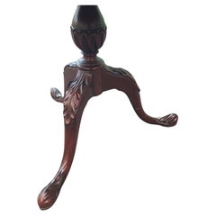 George III Mahogany 3-Tier Pie Crust Dumbwaiter