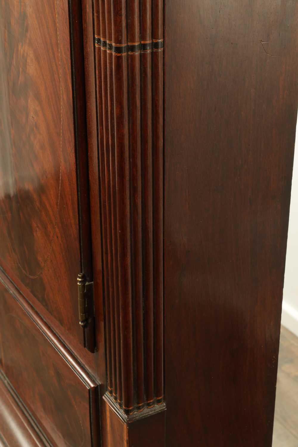 18th Century George III mahogany 8 day longcase clock - Benjamin Peers, Chester For Sale