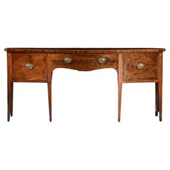 George III Mahogany And Boxwood Inlaid Sideboard