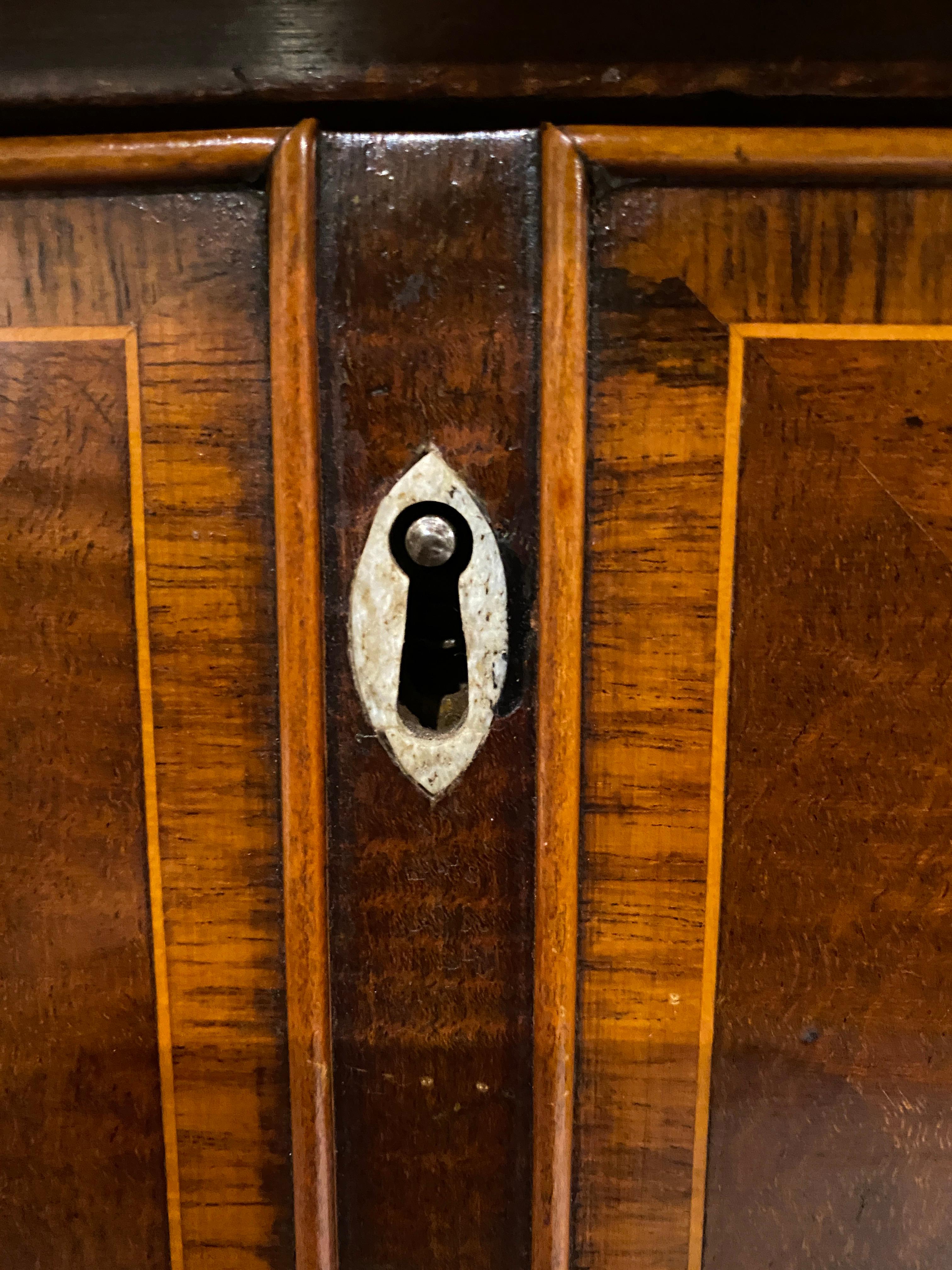George III Mahogany and Rosewood Credenza 6