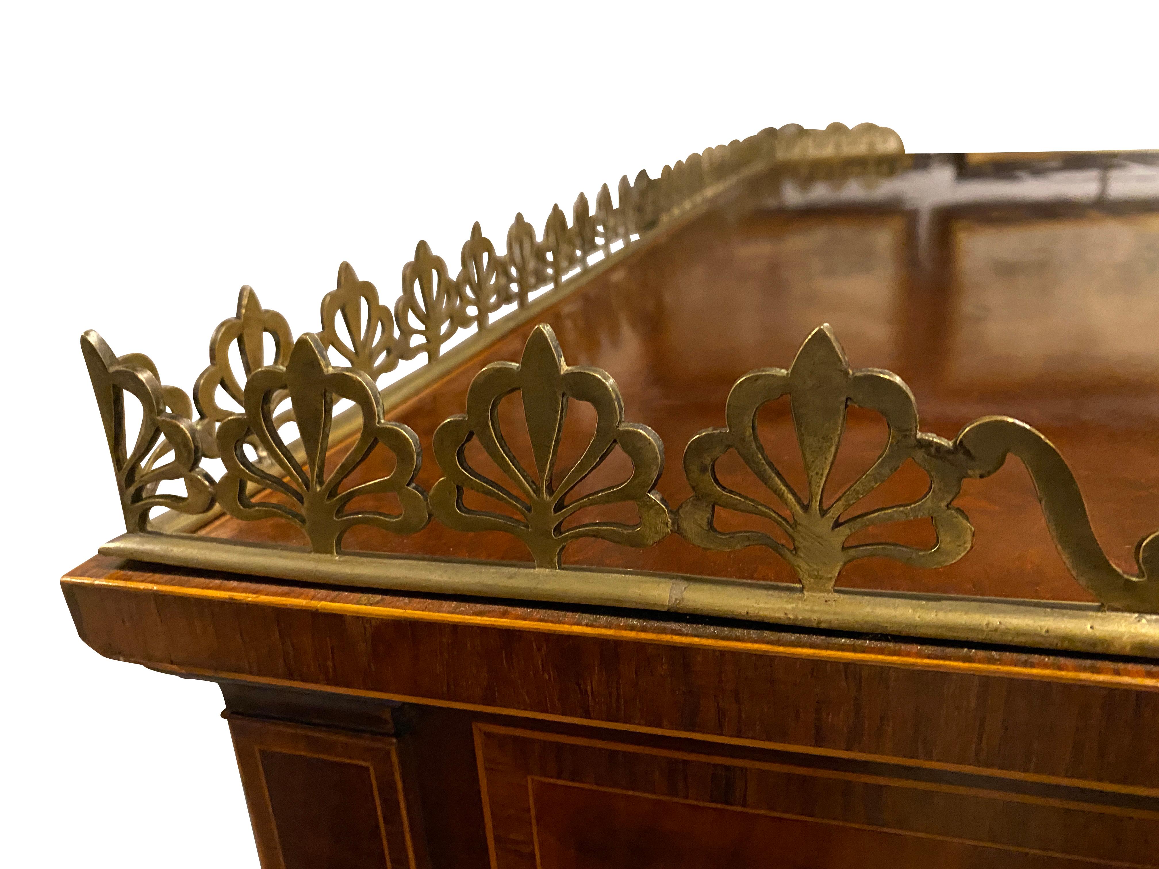 George III Mahogany and Rosewood Credenza 7