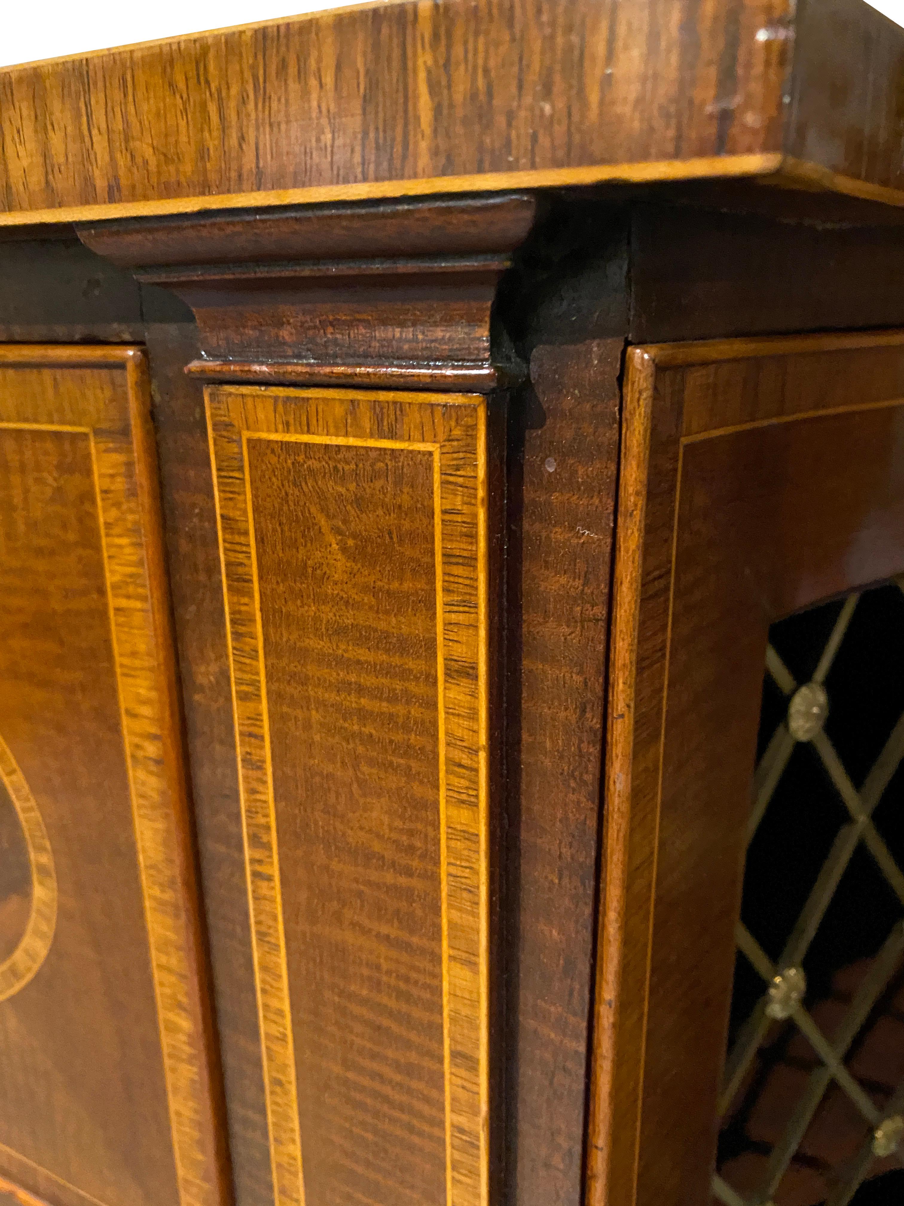 George III Mahogany and Rosewood Credenza 9