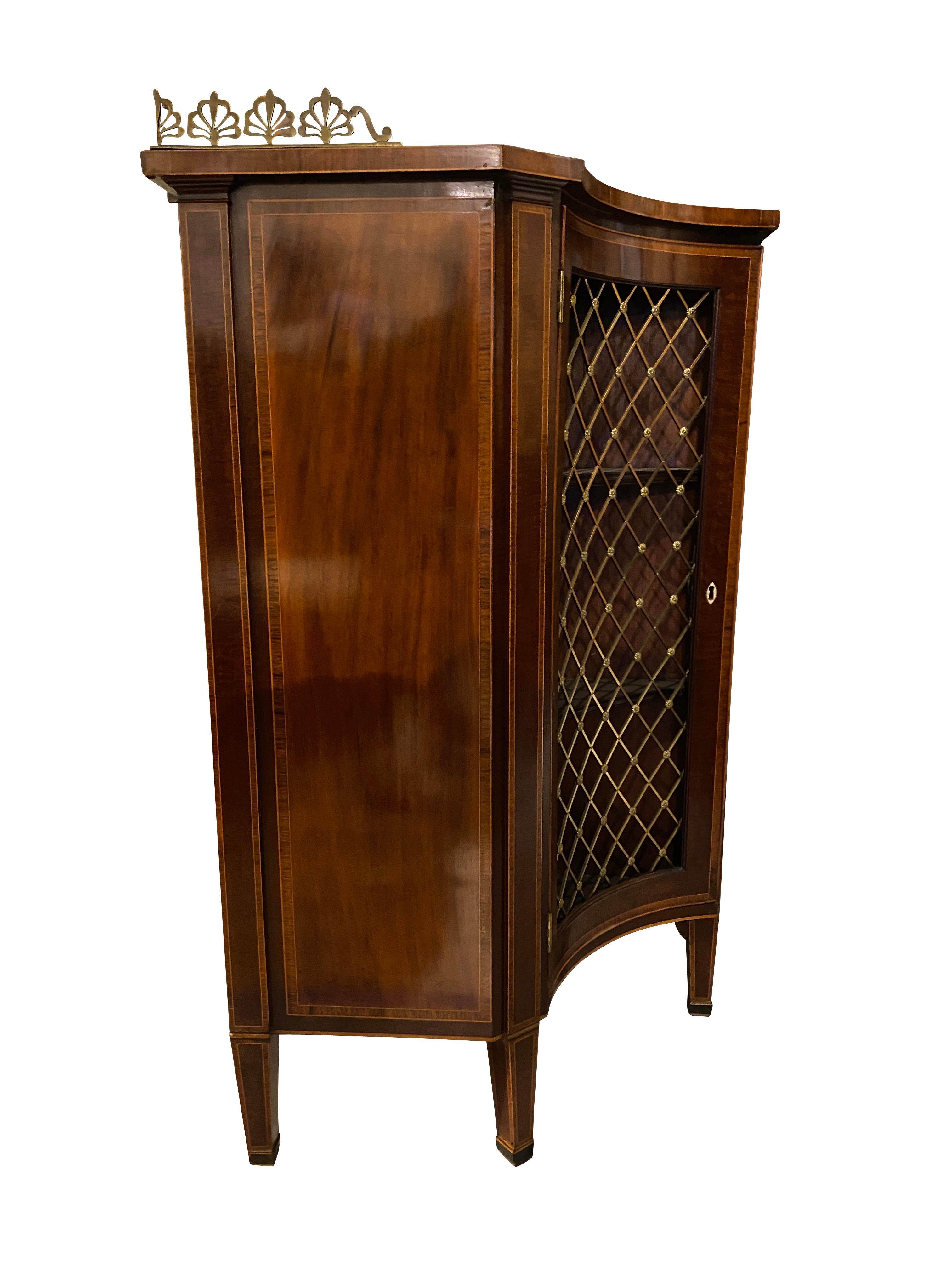 George III Mahogany and Rosewood Credenza 3