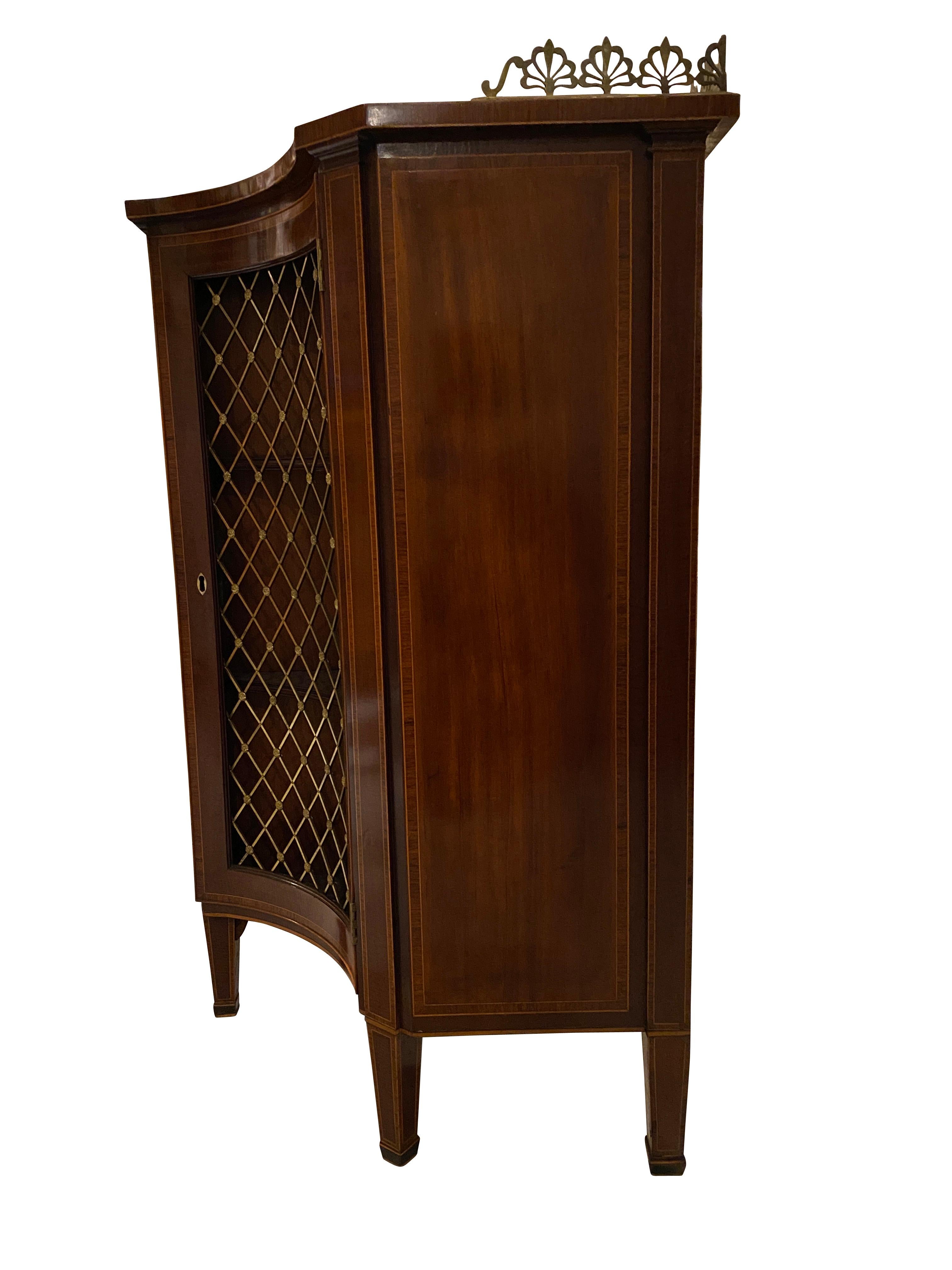 George III Mahogany and Rosewood Credenza 4