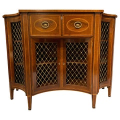 Antique George III Mahogany and Rosewood Credenza