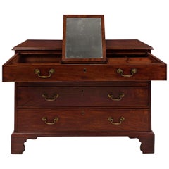 George III Mahogany Antique Chest of Drawers, England, circa 1800