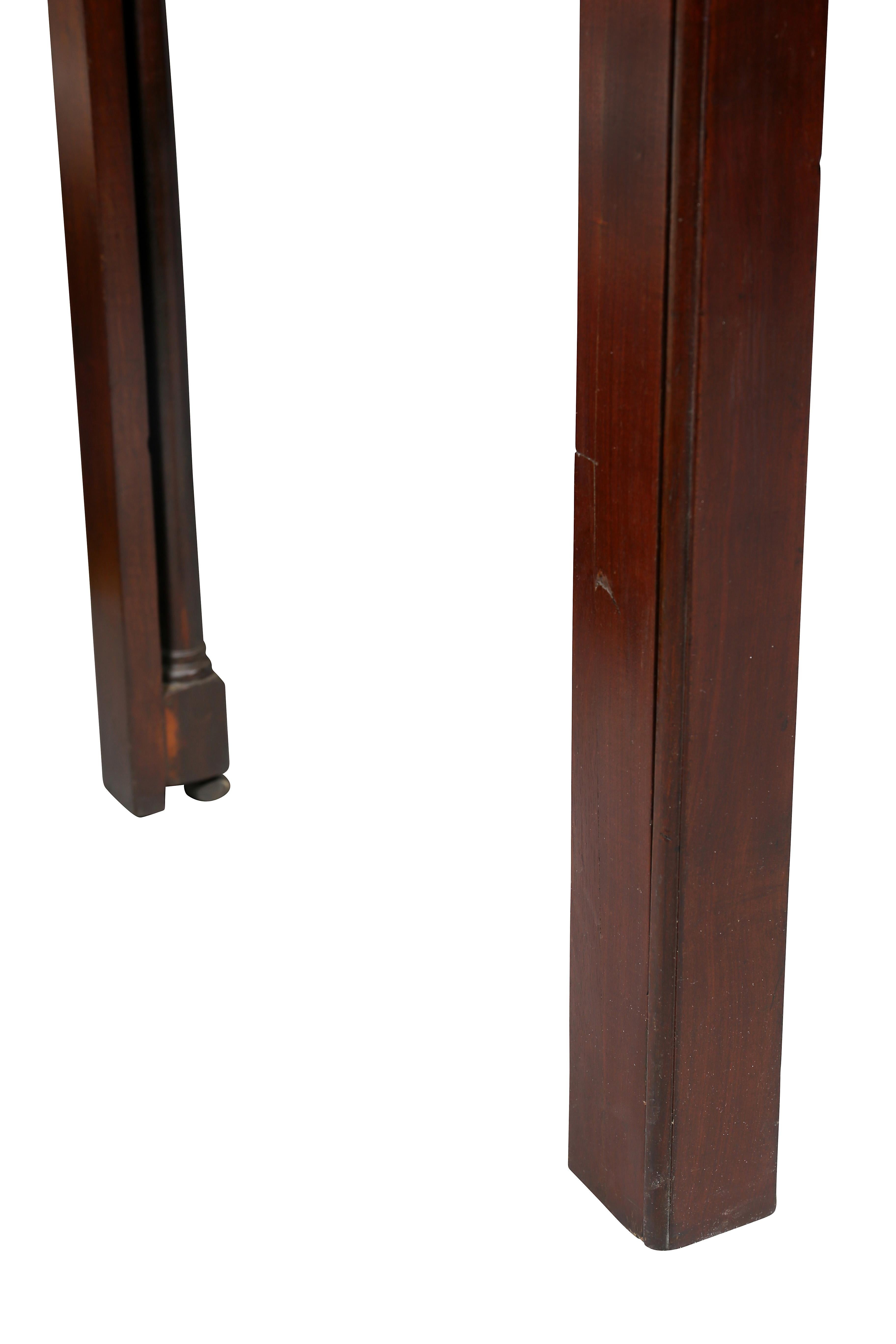 George III Mahogany Architects Table For Sale 5