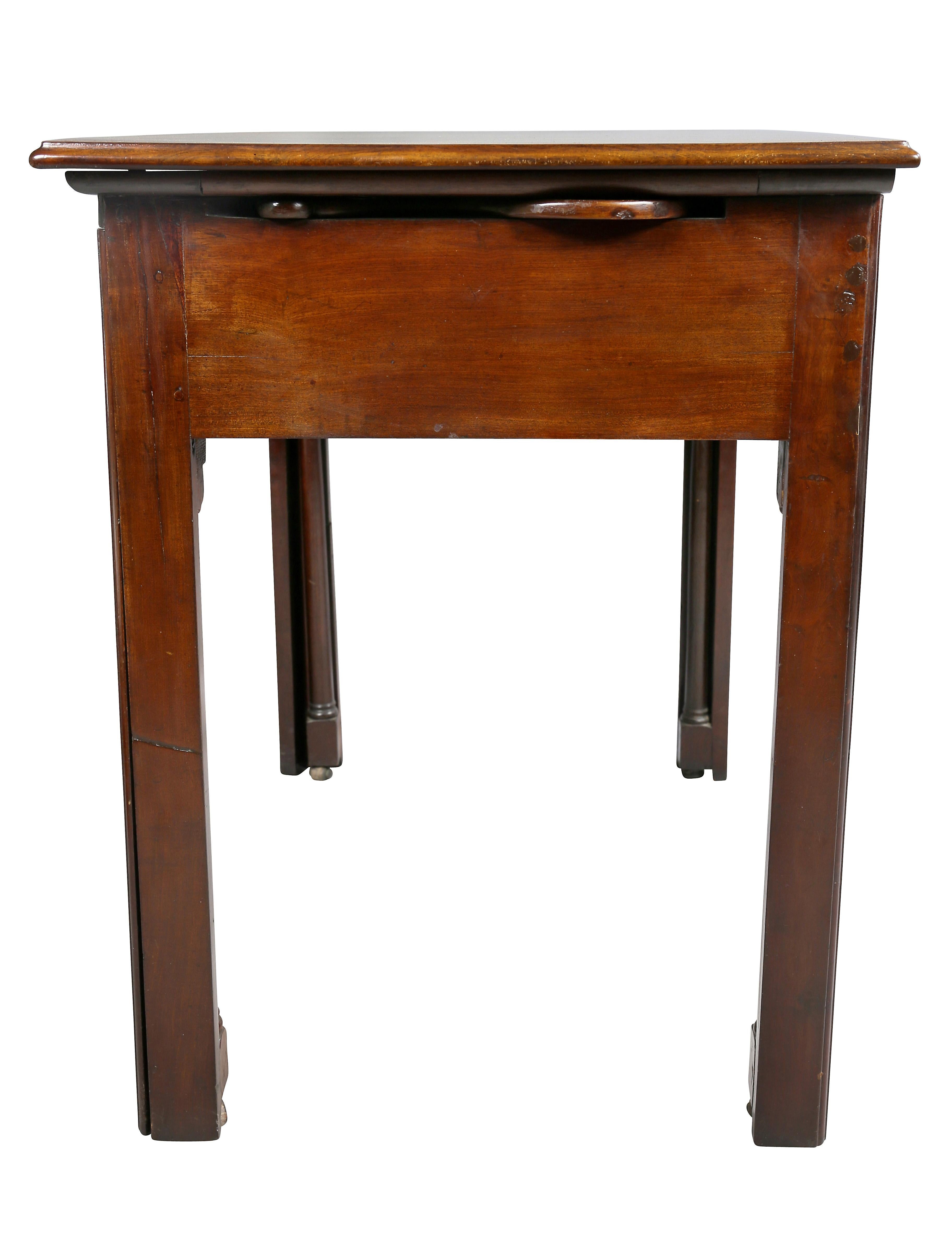 George III Mahogany Architects Table For Sale 8