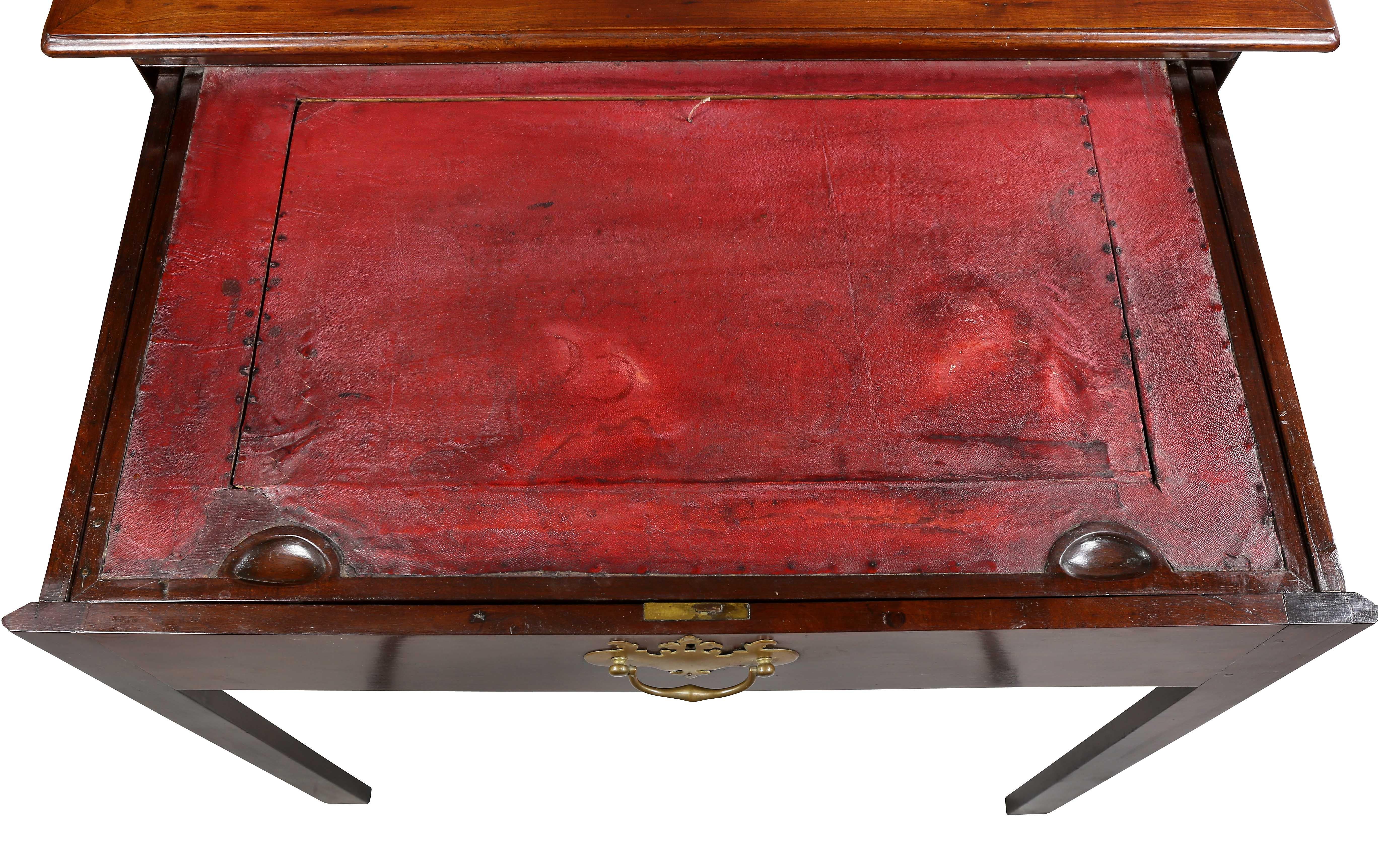 Mid-18th Century George III Mahogany Architects Table For Sale