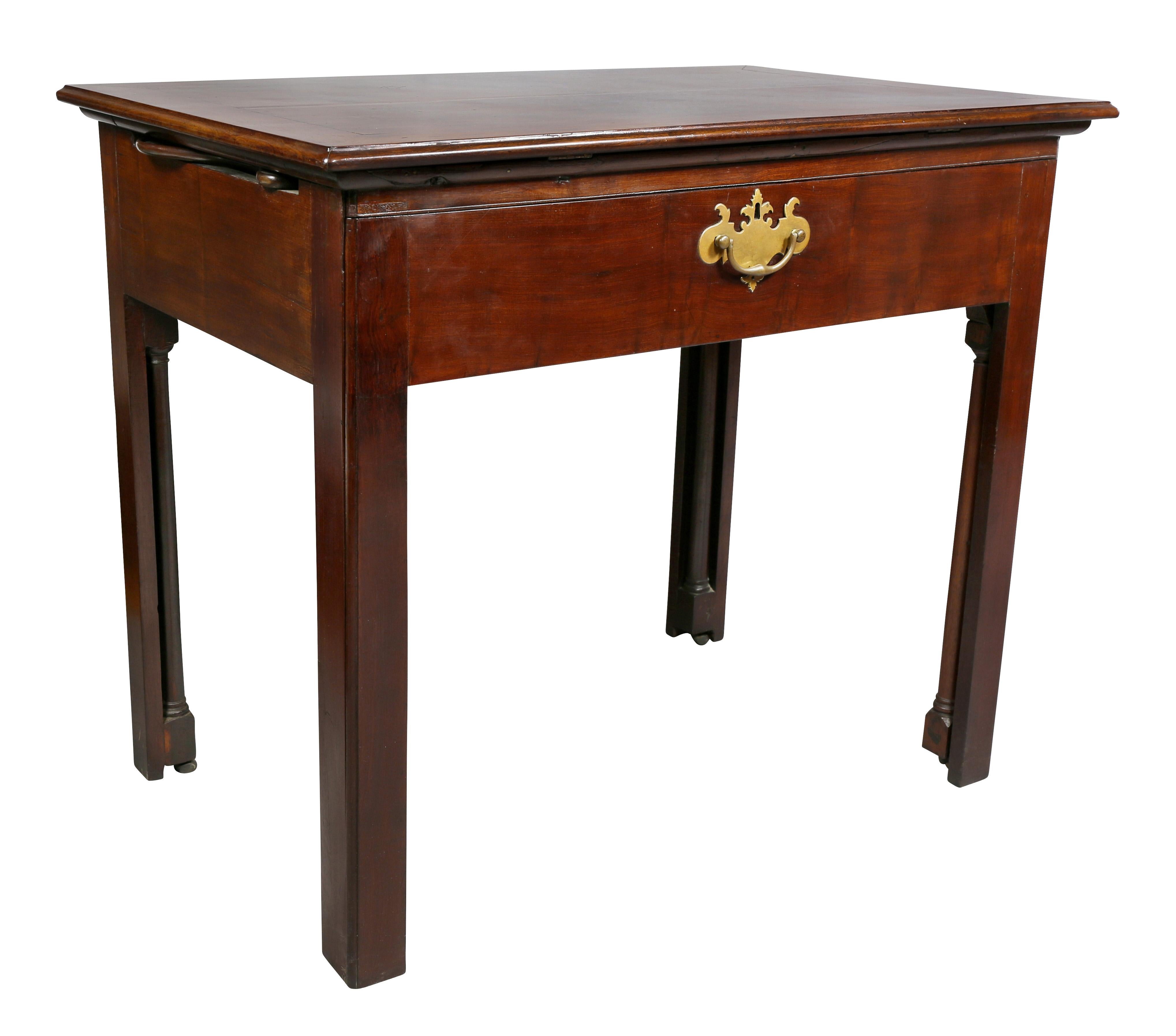 George III Mahogany Architects Table For Sale 2