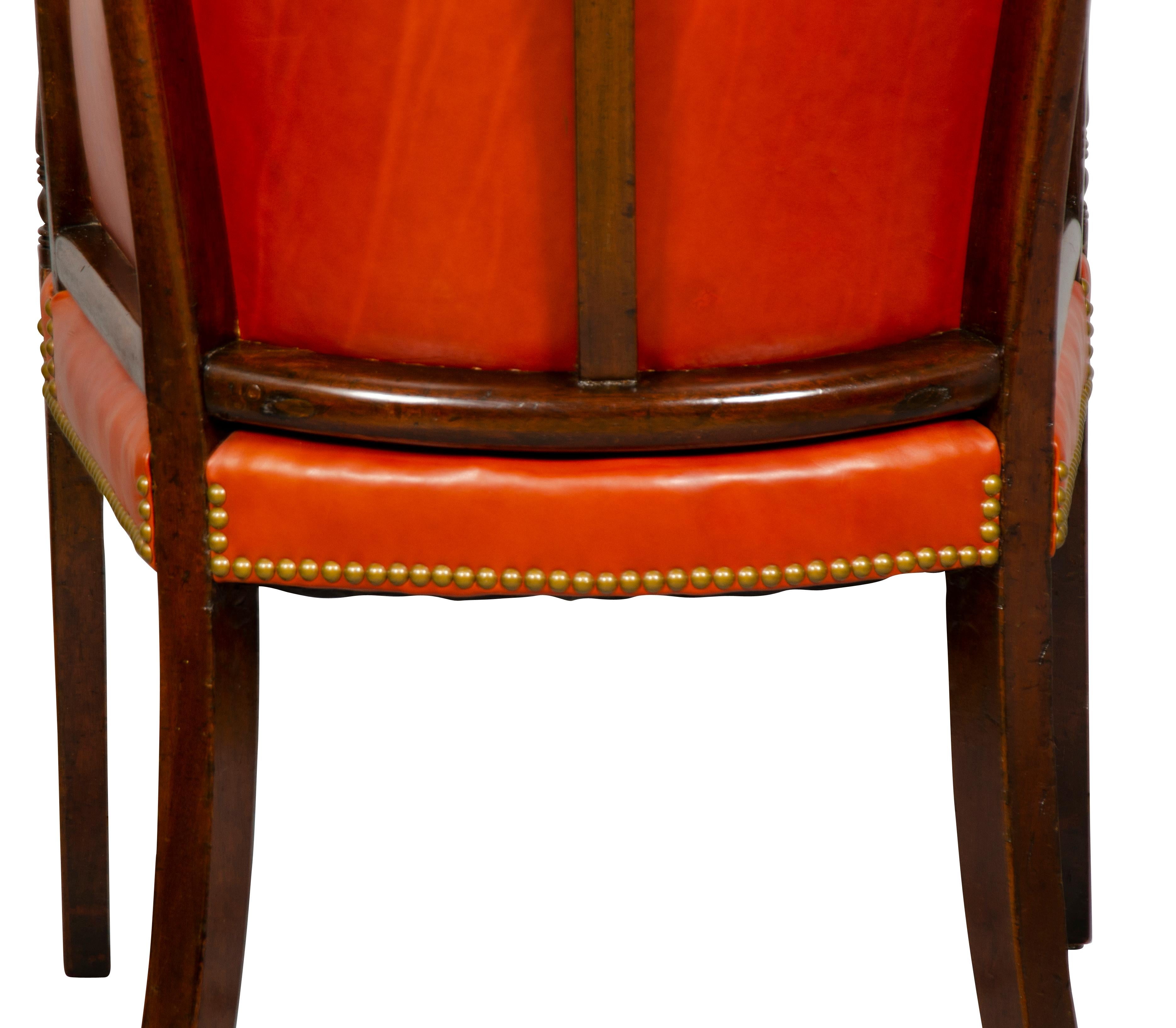 George III Mahogany Armchair 8