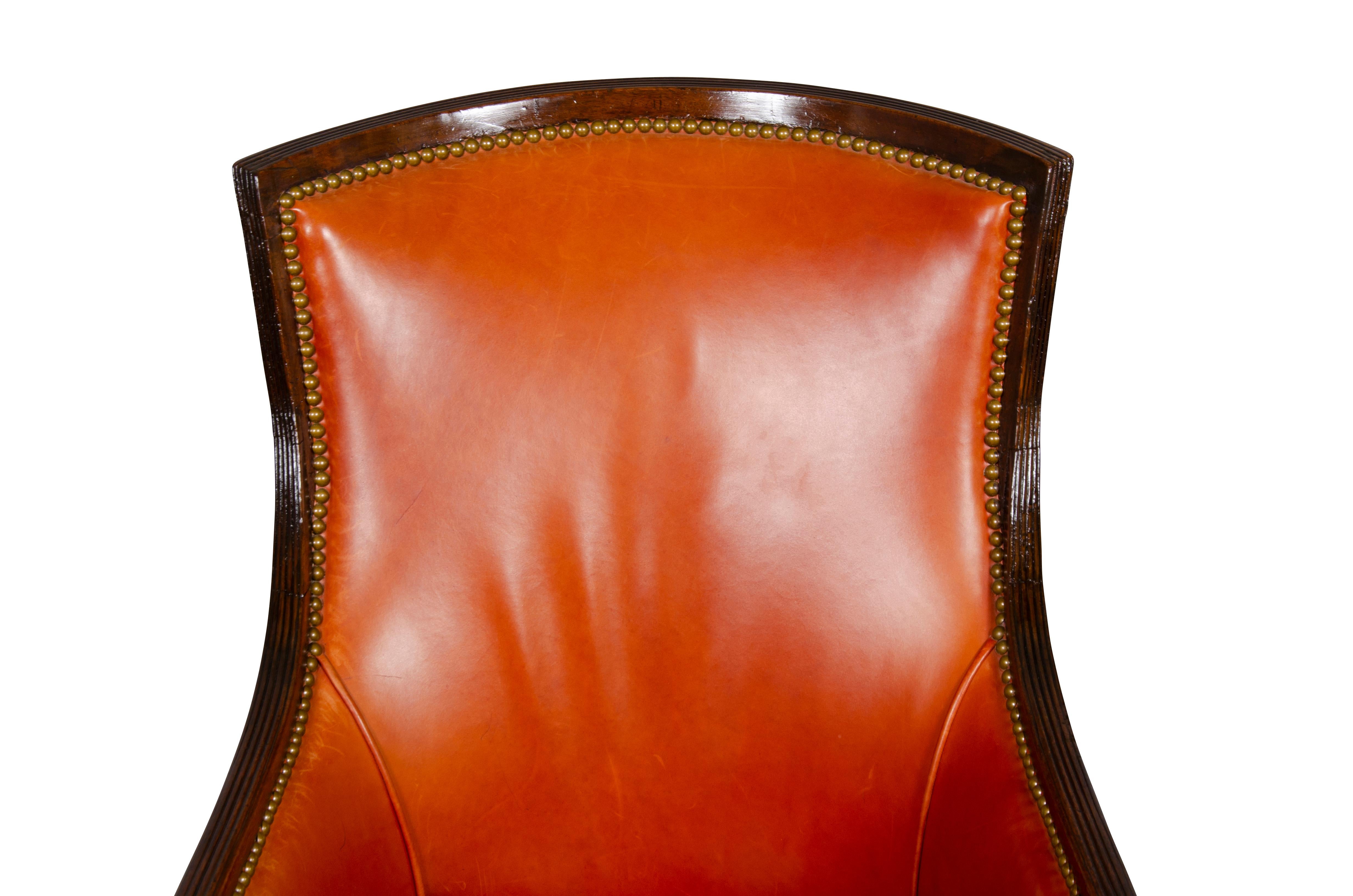 George III Mahogany Armchair 11