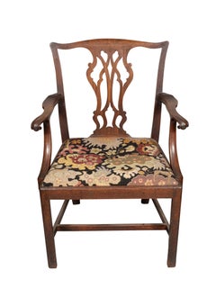 George III Mahogany Armchair