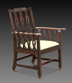 George III Mahogany Armchair