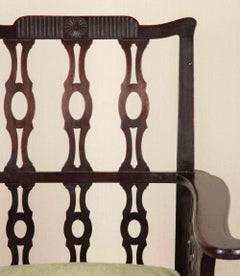 George III Mahogany Armchair