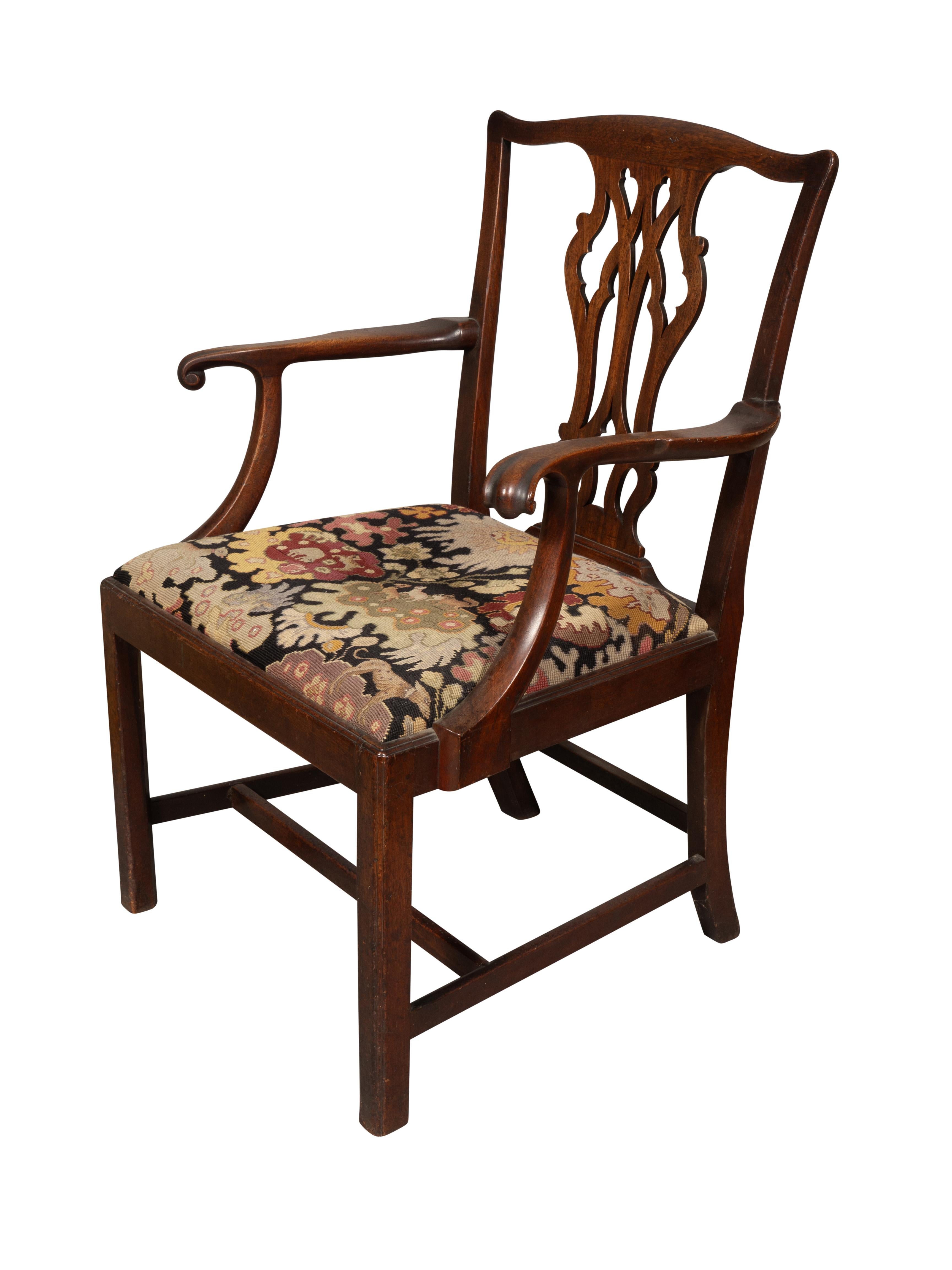 George III.-Mahagoni-Sessel im Angebot 2