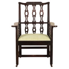 George III Mahogany Armchair