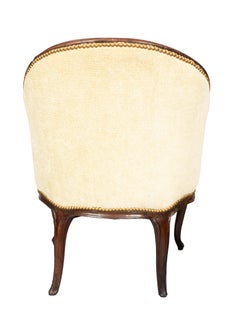 George III Mahogany Armchair In The Manner Of John Cobb