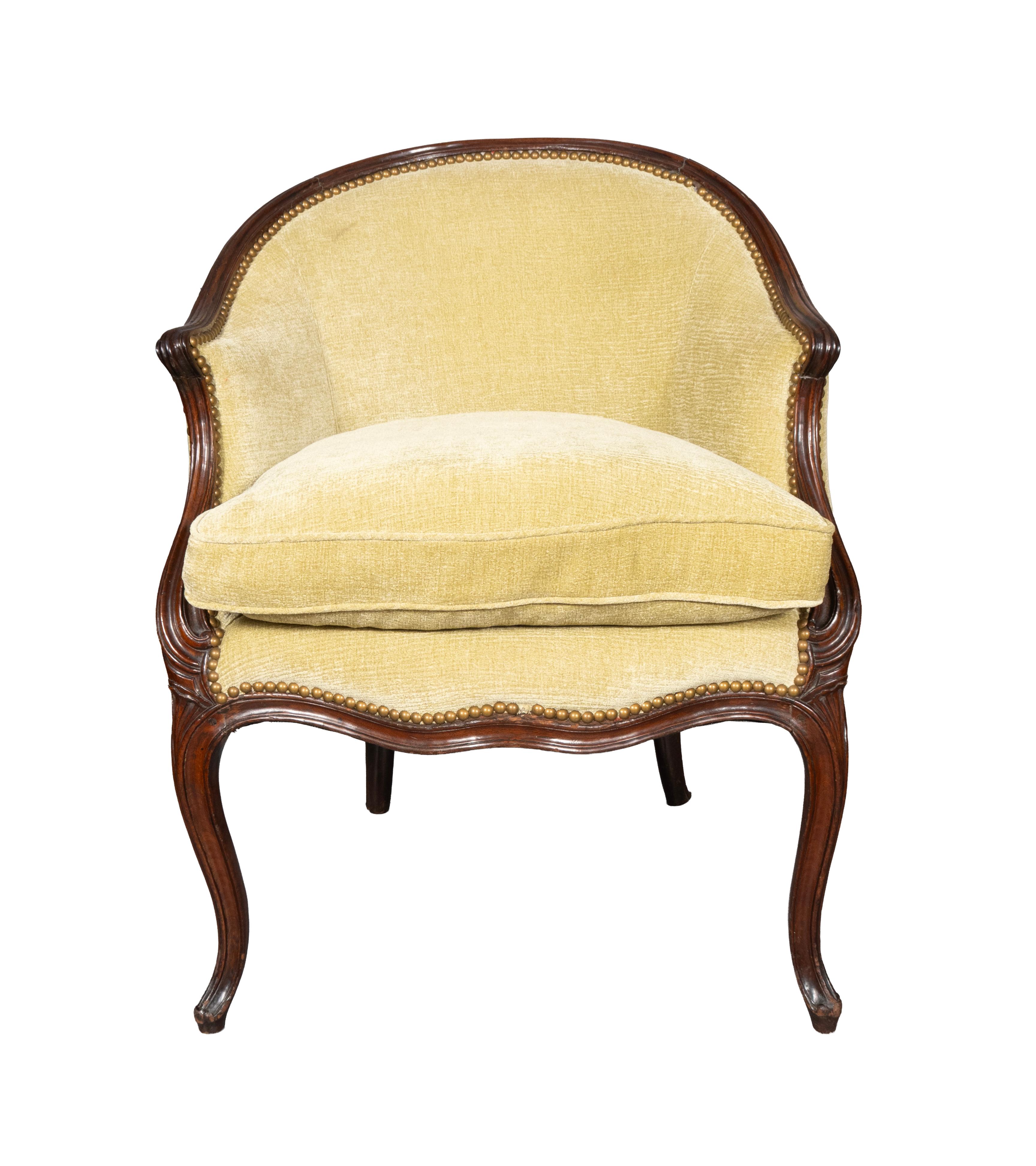Inglese Poltrona in mogano di George III alla maniera di John Cobb in vendita