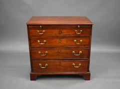 George III Mahogany Bachelors Chest