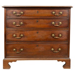 Antique George III Mahogany Bachelors Chest