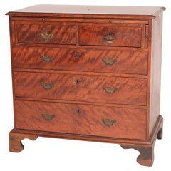 Antique George III Mahogany Bachelors Chest