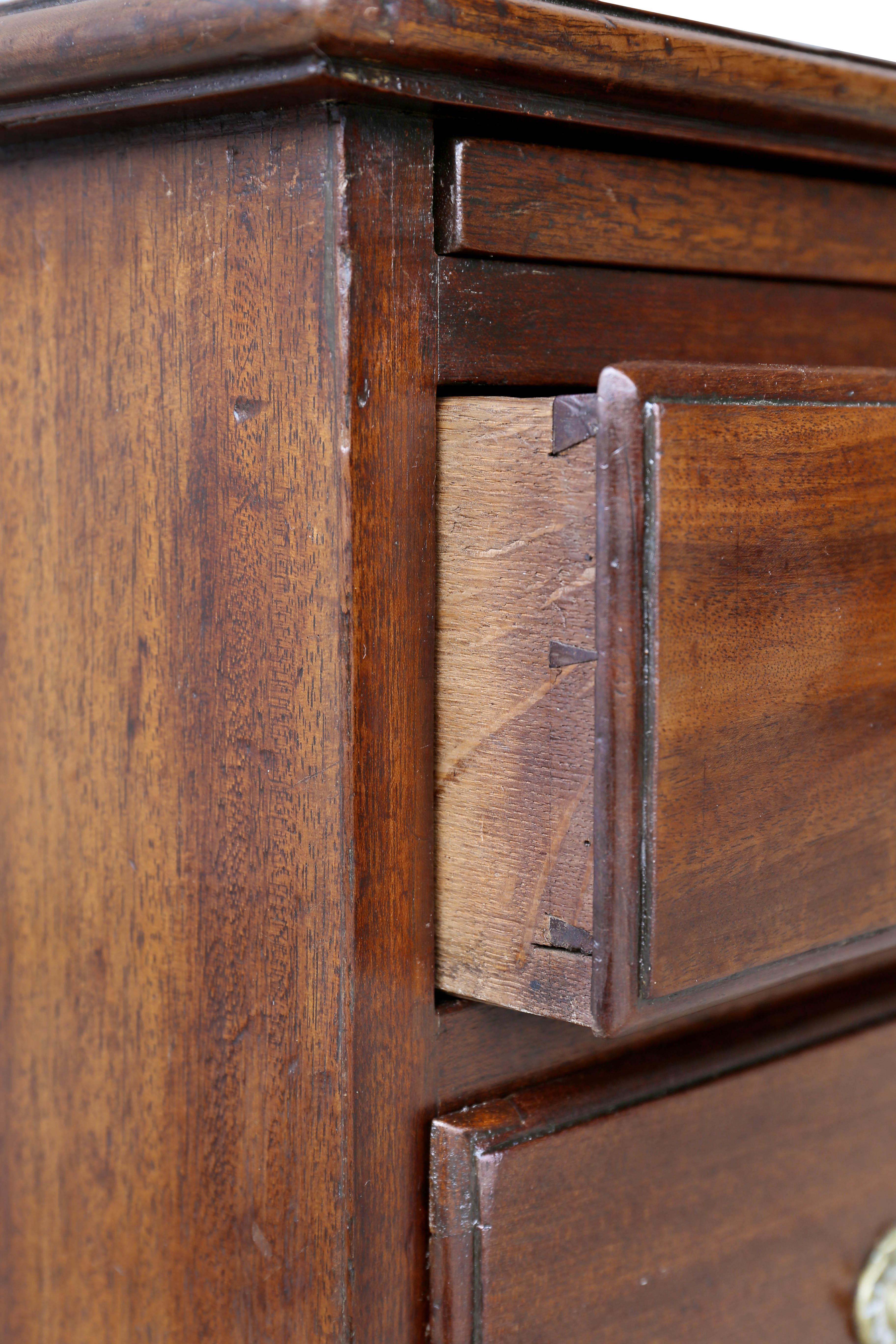 George III Mahogany Bachelors Chest 1