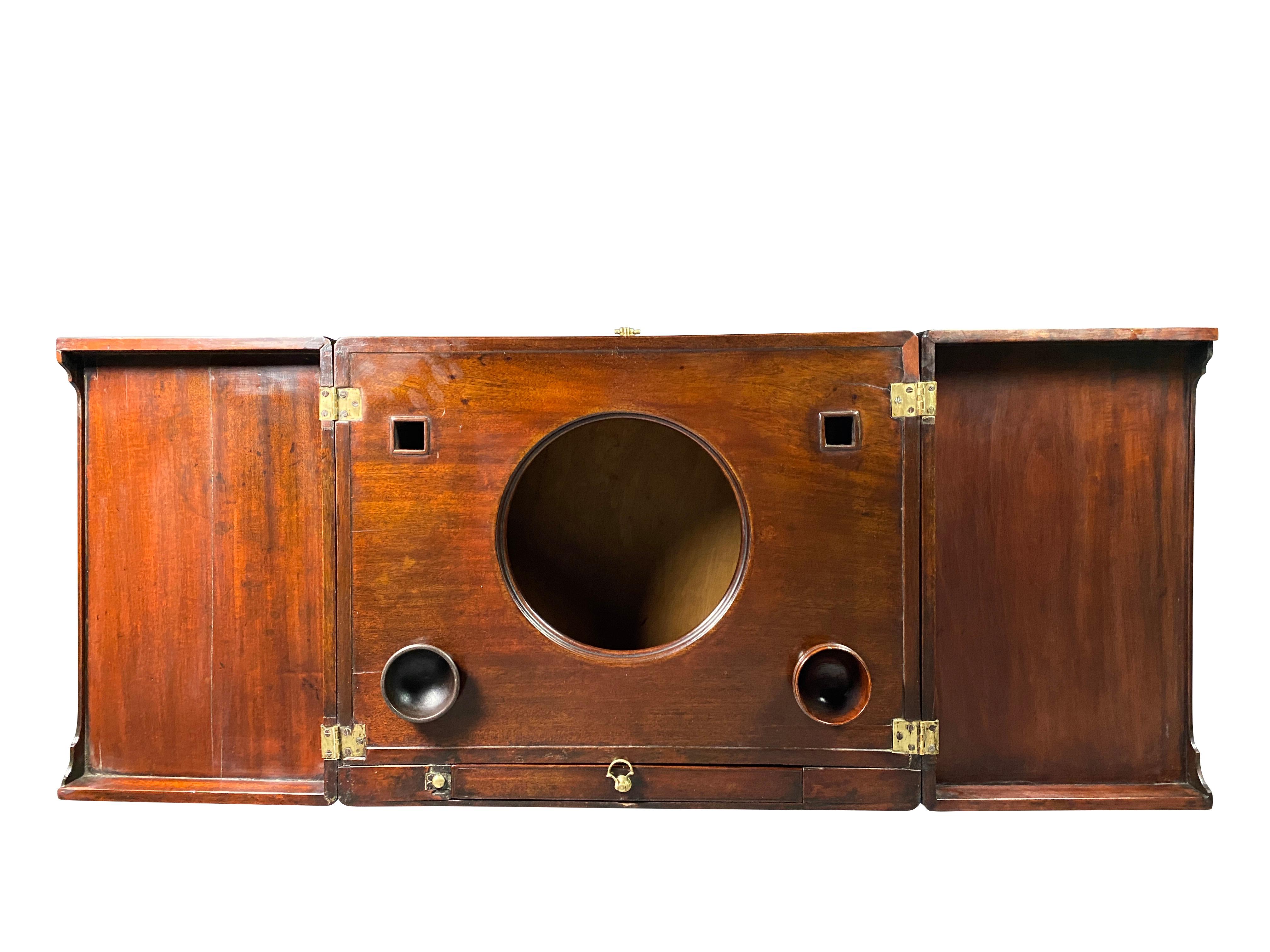 George III Mahogany Beau Brummel For Sale 5