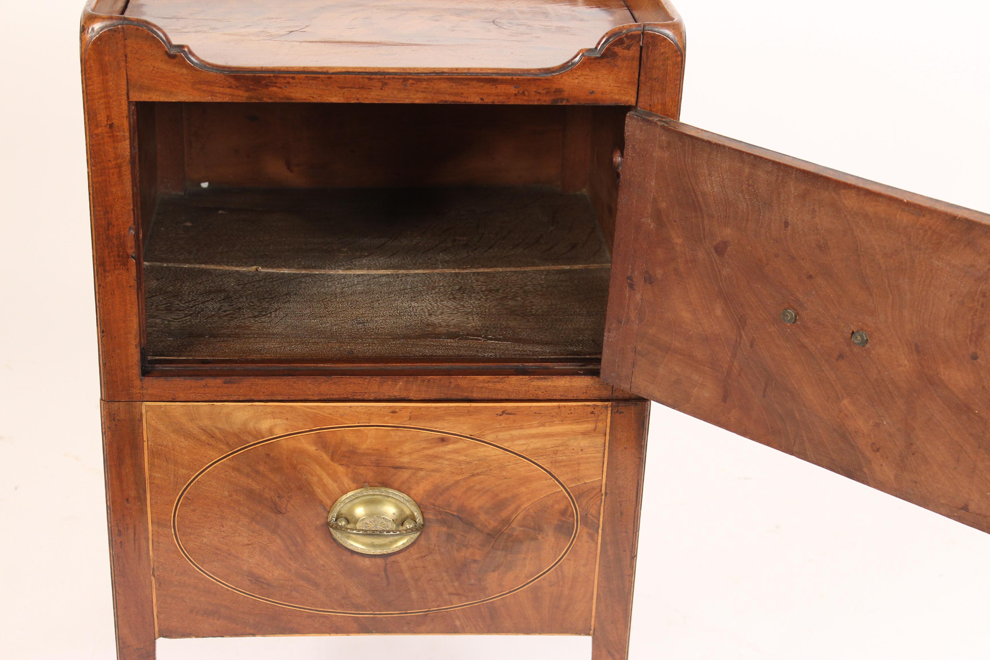 George III Mahogany Bedside Commode 3