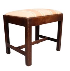 George III Mahogany Bench