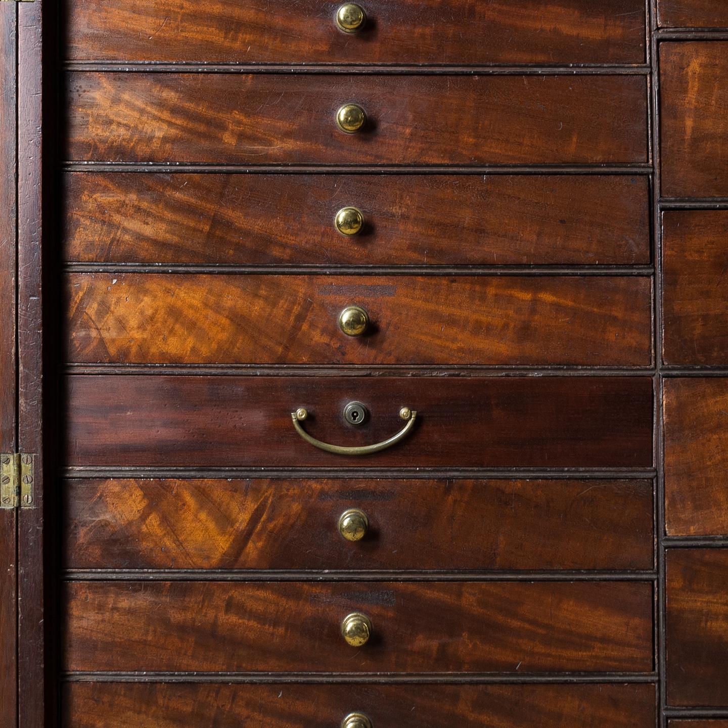 Late 18th Century George III Mahogany Bookcase