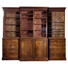 Antique George III Mahogany Bookcase