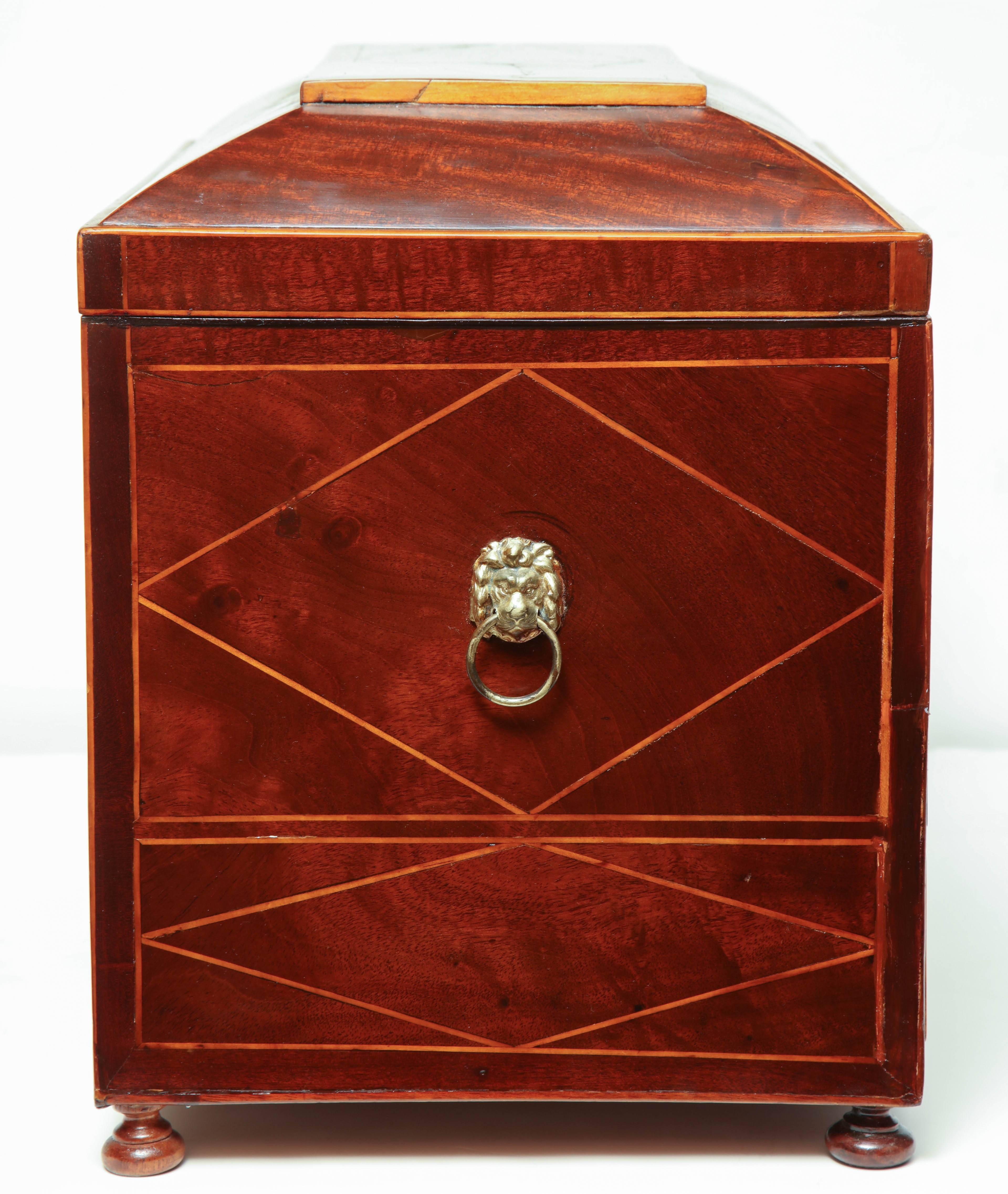George III Mahogany Box 1
